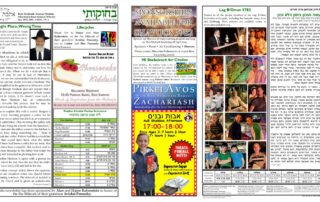 Newsletter Image - Bechukosai 5782