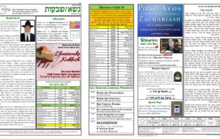 Newsletter Image - Nasso/Shavuos 5782