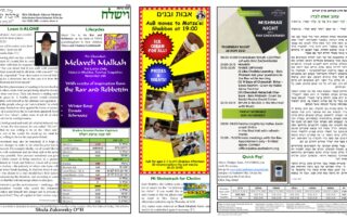 Newsletter Image - Vayishlach 5782