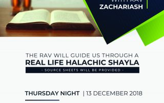 Mishmar December 13, 2018